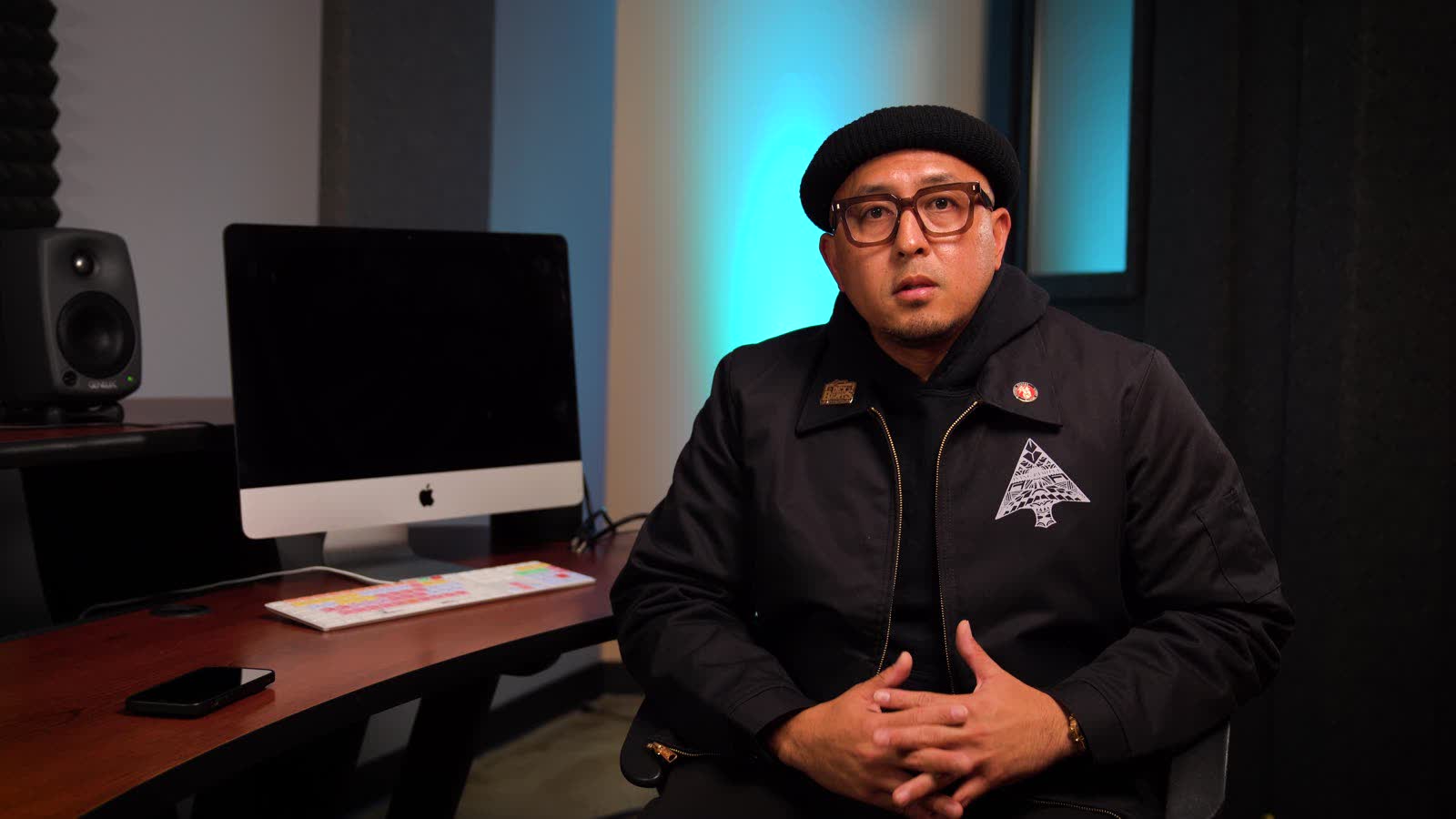 The Tribe — documentary interview setup